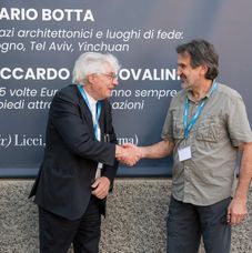 Mario Botta e Riccardo Carnovalini